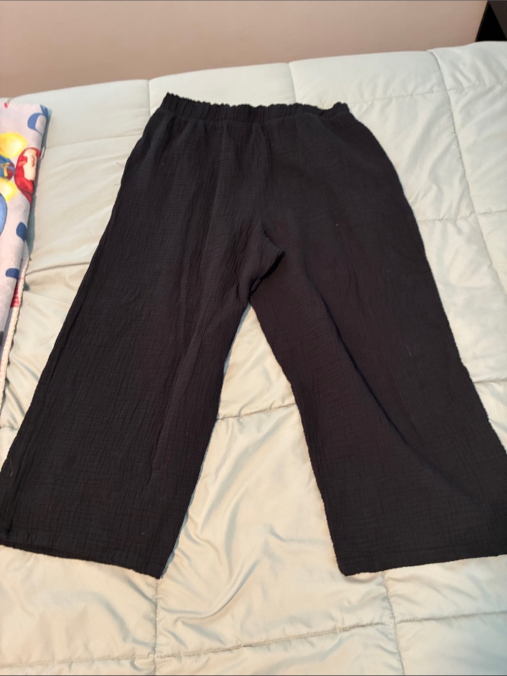 Jessica Simpson Black Elastic Waist Pull-On Pants - Picture 3 of 3